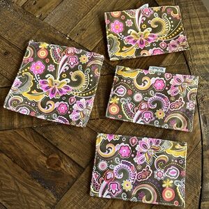 Colorful Paisley re-usable storage bags